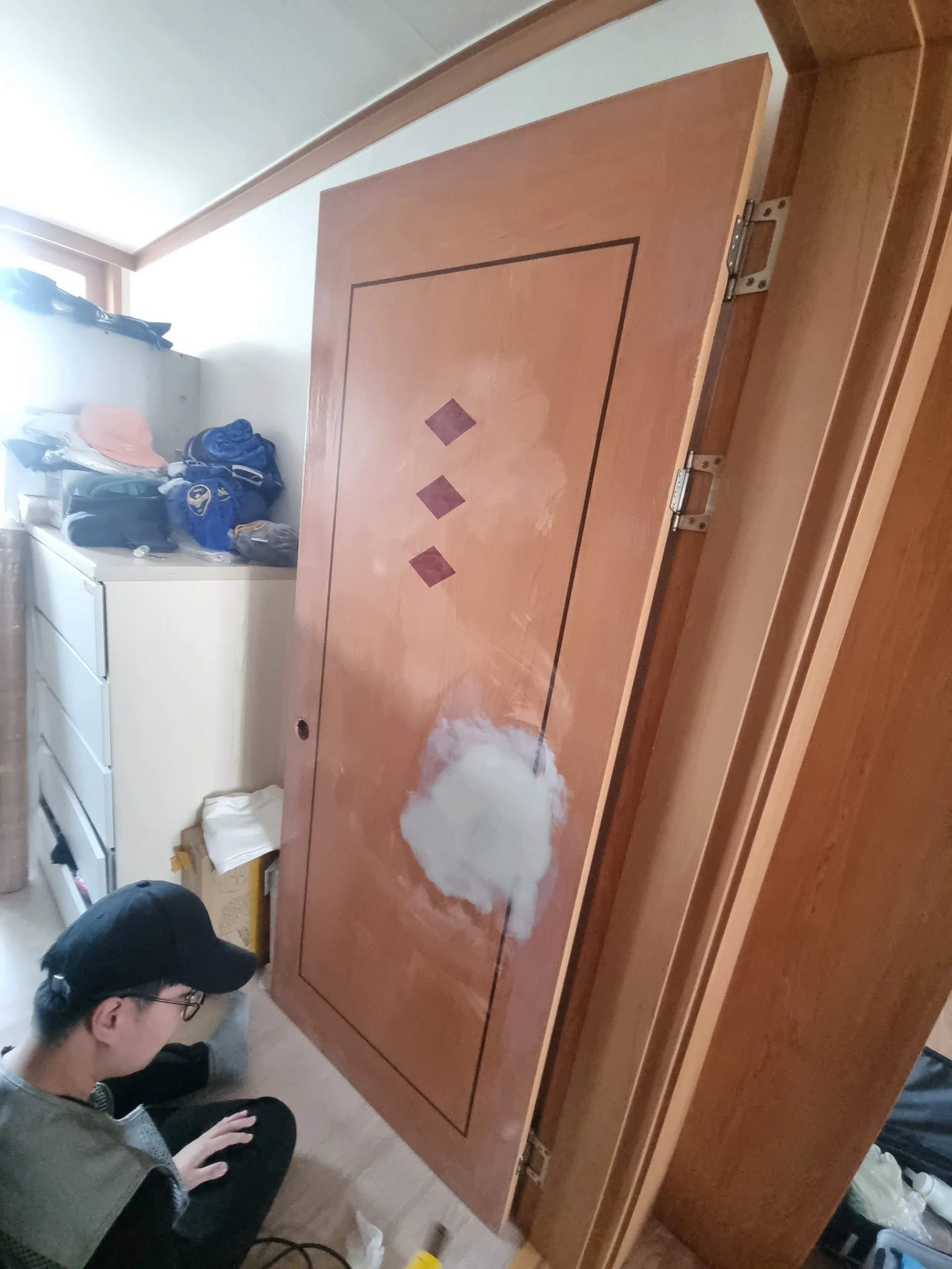 올굿토탈홈케어 포트폴리오 - 문짝 시공 전 상태